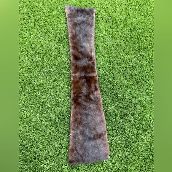Genuine Mink Fur Repurpose Into Collar Or Wrap Unlined - Picture 6 of 6